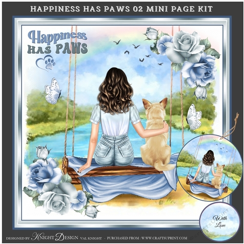 Happiness Has Paws 02 Mini Page Kit