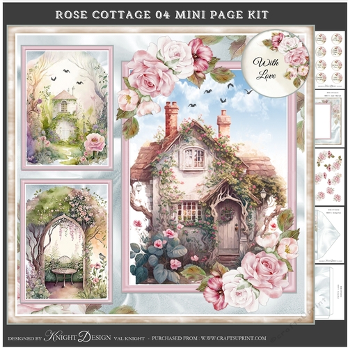 Rose Cottage 04 Mini Page Kit