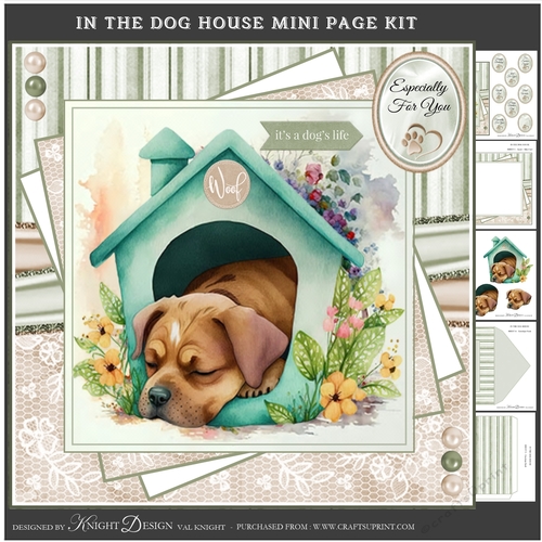 In The Dog House Mini Page Kit