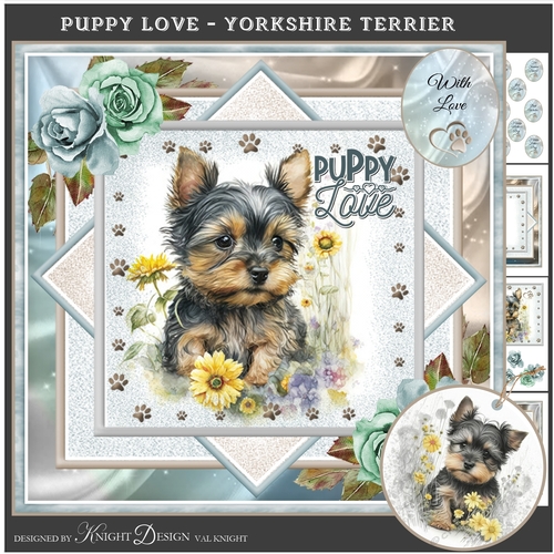 Puppy Love (Yorkie) Mini Page Kit