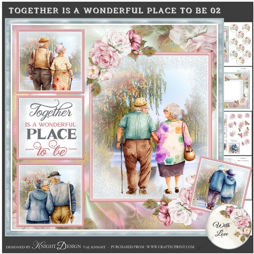 Together Is A Wonderful Place To Be 02 Mini Page Kit