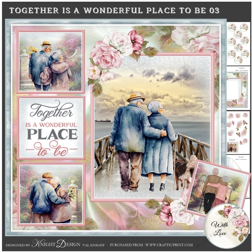 Together Is A Wonderful Place To Be 03 Mini Page Kit