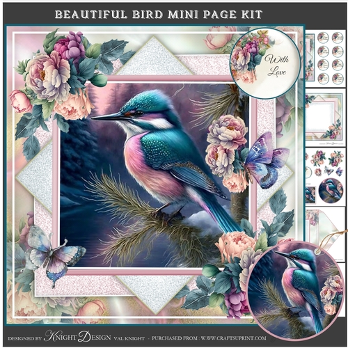 Beautiful Bird Mini Page Kit
