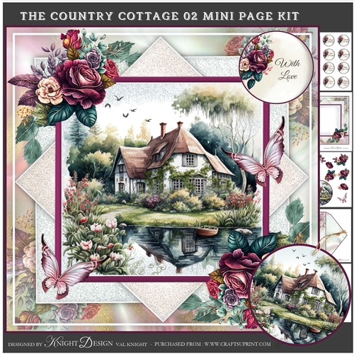 The Country Cottage 02 Mini Page Kit