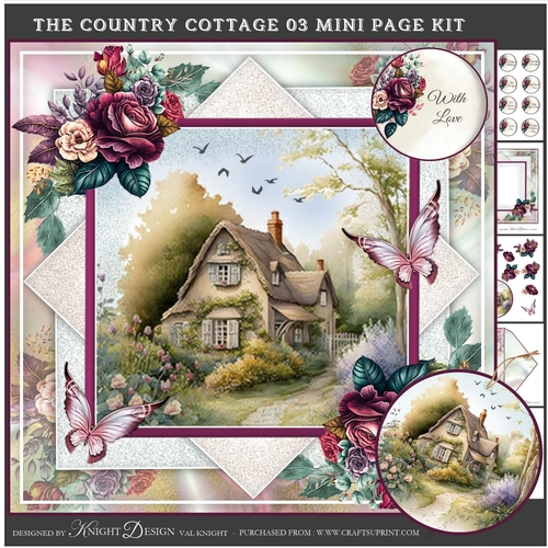 The Country Cottage 03 Mini Page Kit