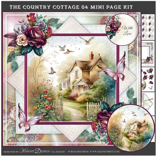 The Country Cottage 04 Mini Page Kit