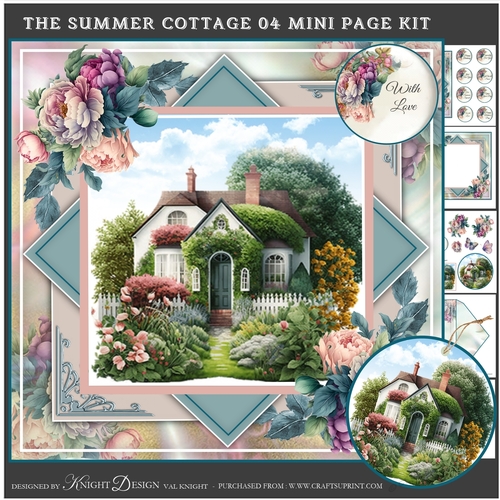The Summer Cottage 04 Mini Page Kit