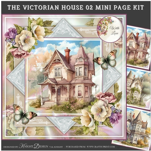 The Victorian House 02 Mini Page Kit