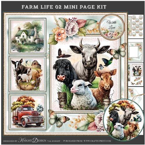 Farm Life 02 Mini Page Kit