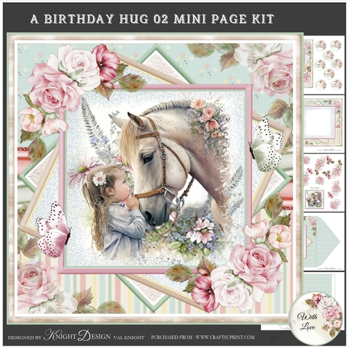 A Birthday Hug 02 Mini Page Kit