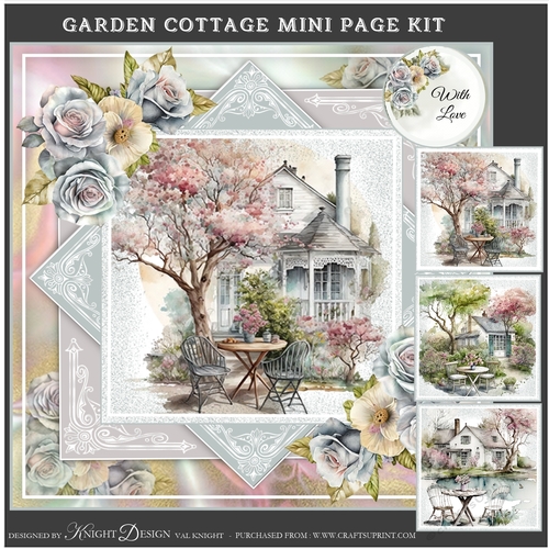 Garden Cottage Mini Page Kit