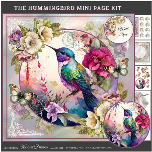 The Hummingbird Mini Page Kit