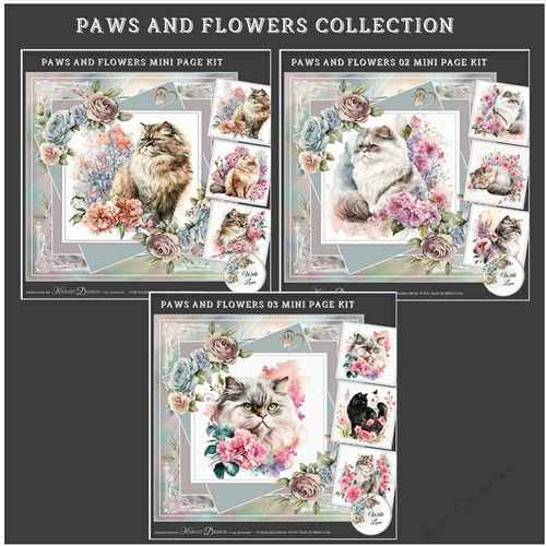 Paws And Flowers Collection