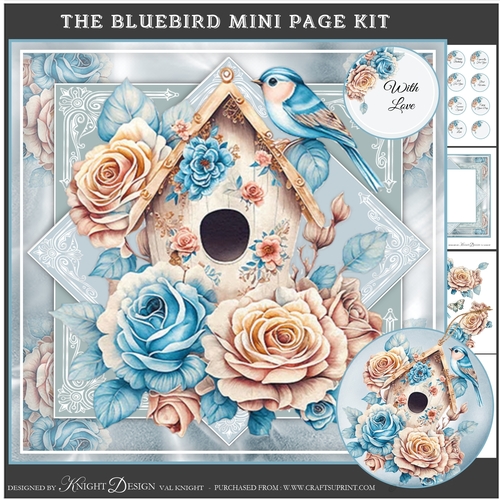 The Bluebird Mini Page Kit
