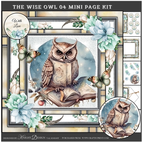 The Wise Owl 04 Mini Page Kit