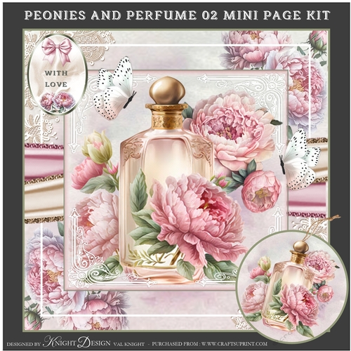Peonies And Perfume 02 Mini Page Kit