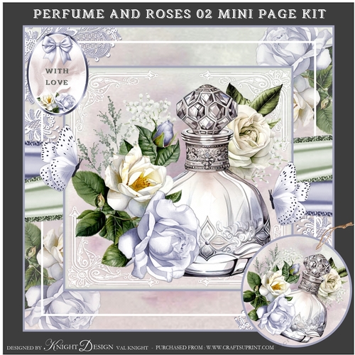 Perfume And Roses 02 Mini Page Kit