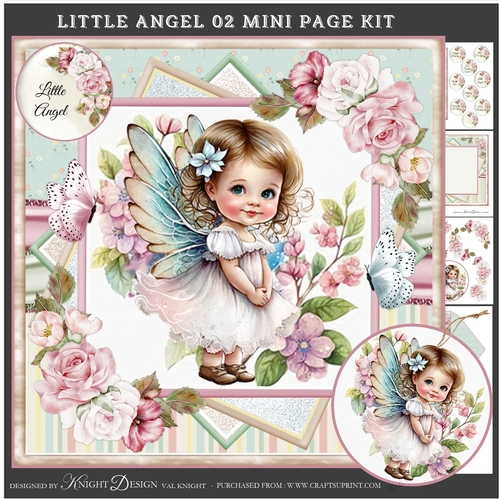 Little Angel 02 Mini Page Kit