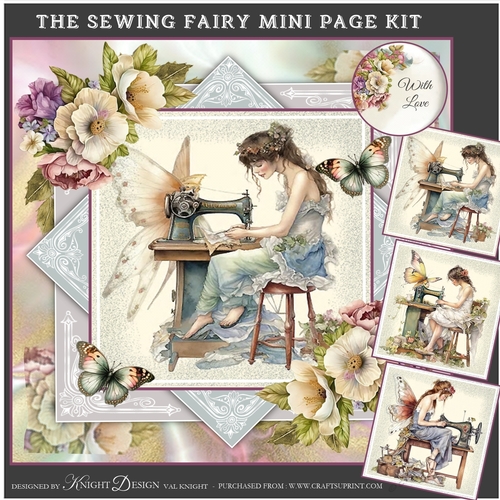 The Sewing Fairy Mini Page Kit