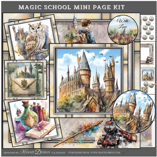 Magic School Mini Page Kit