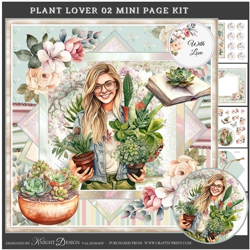 Plant Lover 02 Mini Page Kit