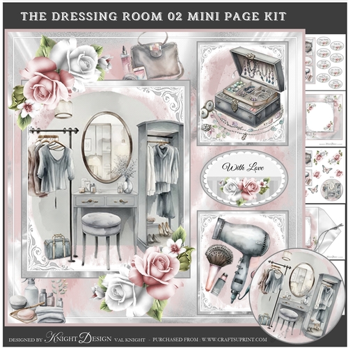 The Dressing Room 02 Mini Page Kit