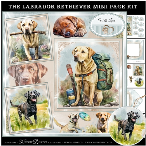 The Labrador Retriever Mini Page Kit