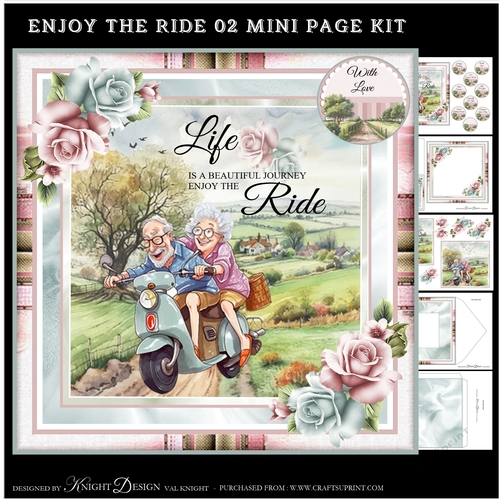 Enjoy The Ride 02 Mini Page Kit