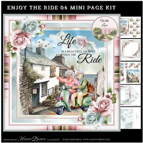 Enjoy The Ride 04 Mini Page Kit