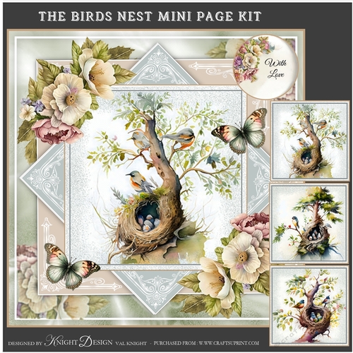 The Birds Nest Mini Page Kit