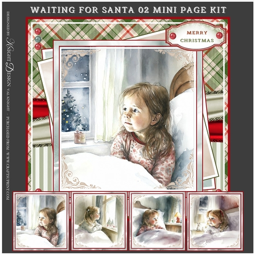 Waiting For Santa 02 Mini Page Kit 