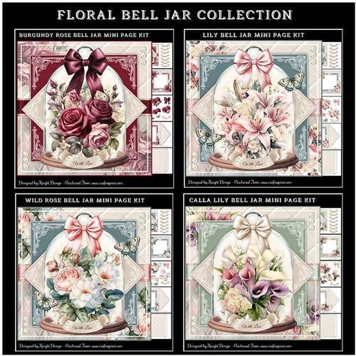 Floral Bell Jar Collection