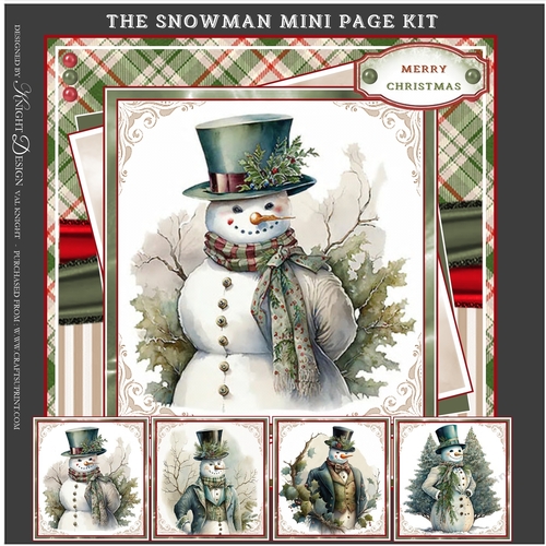 The Snowman Mini Page Kit 