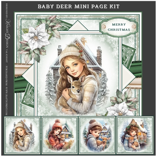 Baby Deer Mini Page Kit 