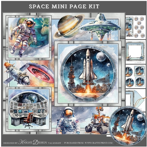 Space Mini Page Kit