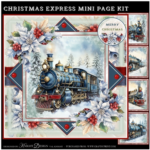 Christmas Express Mini Page Kit