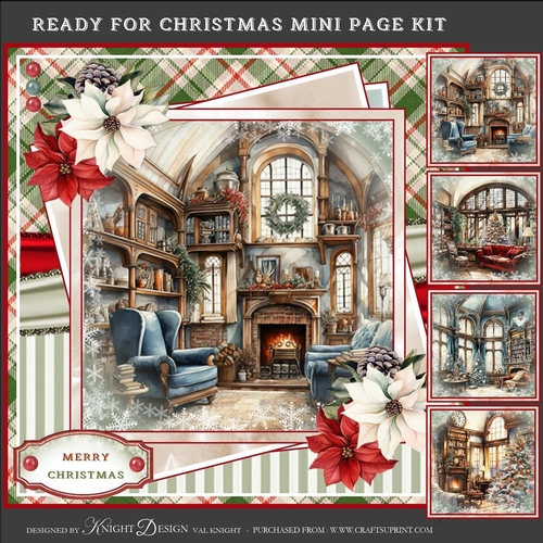 Ready For Christmas Mini Page Kit