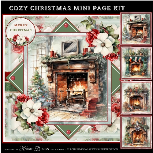 Cozy Christmas Mini Page Kit 