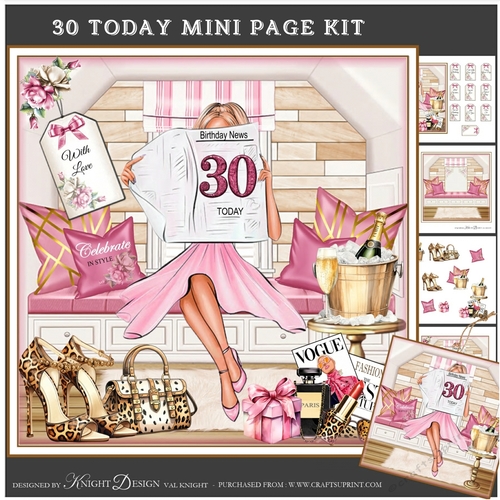30 Today Mini Page Kit