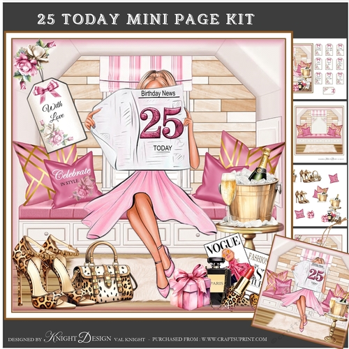 25 Today Mini Page Kit