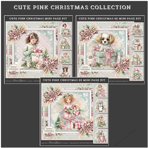 Cute Pink Christmas Collection