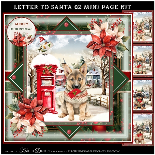 Letter To Santa 02 Mini Page Kit