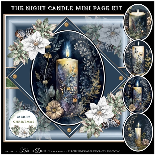 The Night Candle Mini Page Kit