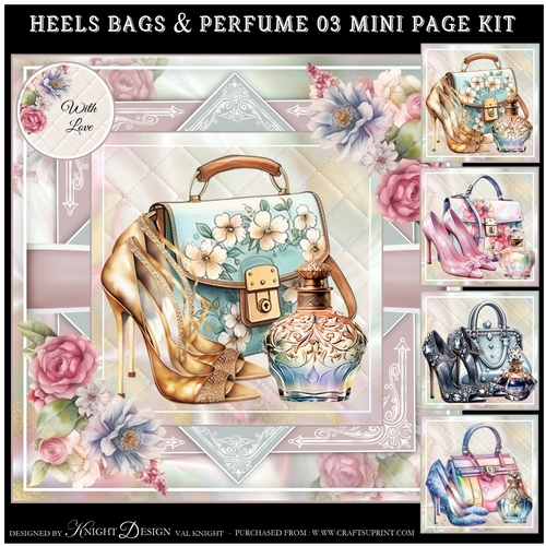 Heels Bags & Perfume 03 Mini Page Kit 