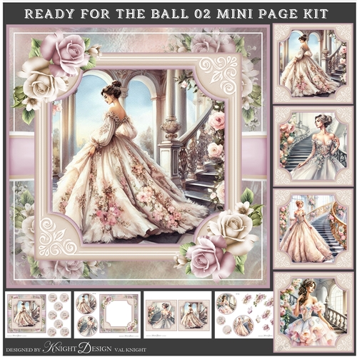 Ready For The Ball 02 Mini Page Kit