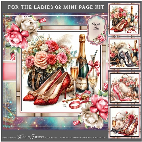 For The Ladies 02 Mini Page Kit 