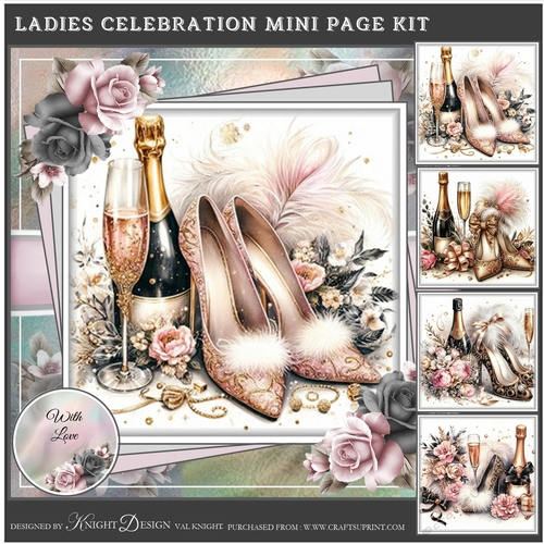 Ladies Celebration Mini Page Kit