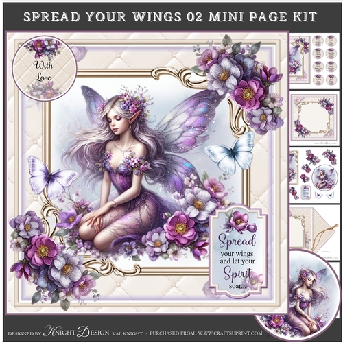 Spread Your Wings 02 Mini Page Kit