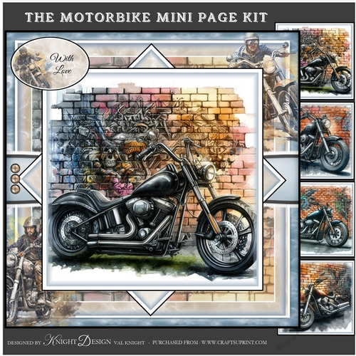 The Motorbike Mini Page Kit