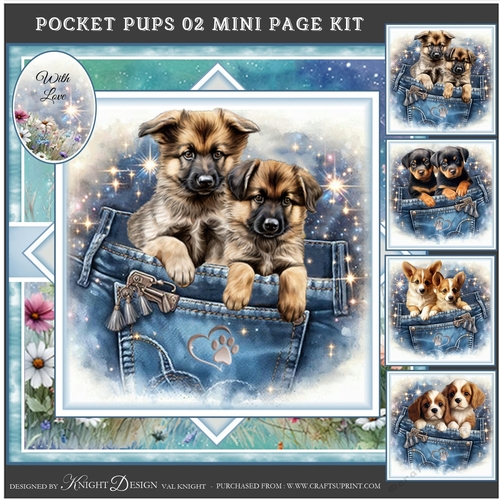 Pocket Pups 02 Mini Page Kit